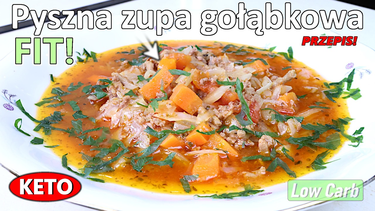 PYSZNA zupa gołąbkowa - KETO zupa