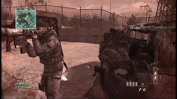 MW3 Wii: USAS 10 kills in about 30 seconds
