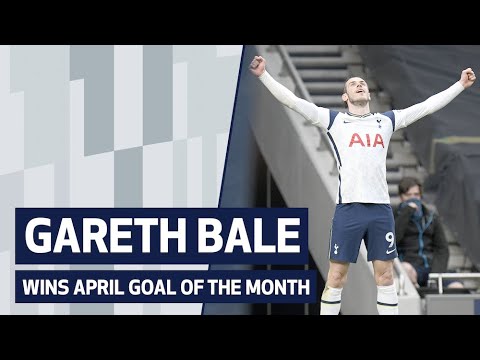 GARETH BALE WINS APRIL GOAL OF THE MONTH