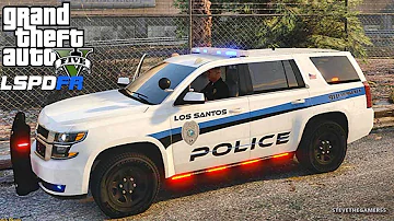 LSPDFR #504 TAHOE PATROL!! (GTA 5 REAL LIFE POLICE PC MOD)