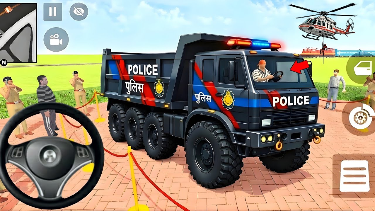 Franklin Purchase New Modified Heavy Police Dumper 🤑 Indian Theft Auto Simulator | New update 💥🤩