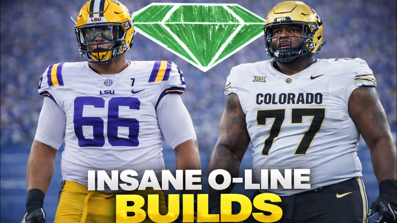 Я нашел ЛУЧШИЕ варианты построения линии нападения в College Football 26