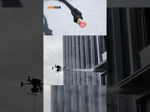 AeroClean P3 (T50) Tethered Cleaning System for DJI Drones: High-Efficiency Aerial Cleaning Solution