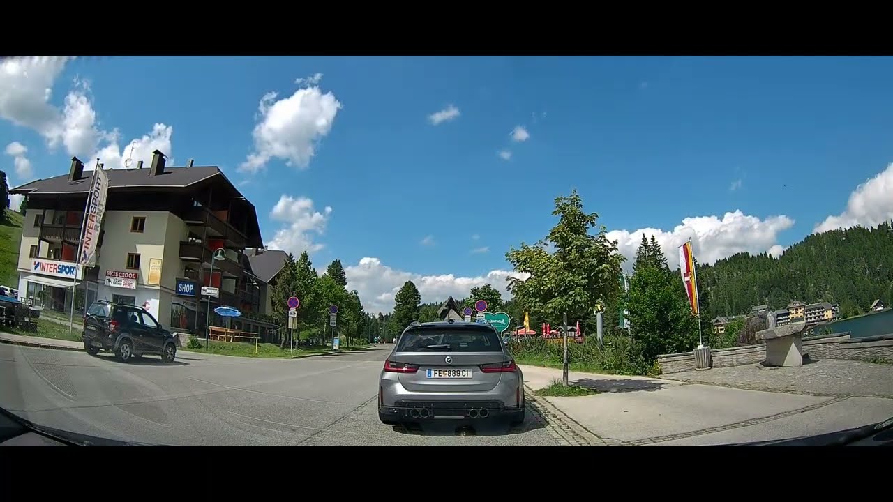 Dashcam Austria: Ebene Reichenau - Turracher Höhe - Feldkirchen im Kärnten