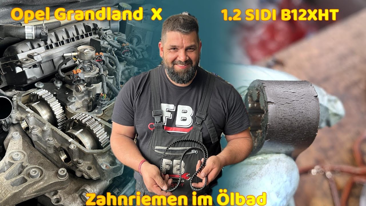 Opel Grandland X 1.2 SIDI B12XHT - Zahnriemen im Ölbad - Wechsel bei 43 ...