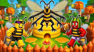 STUCK in BEE BASE in 99 Nights!🔦