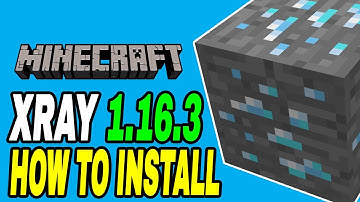 Minecraft How To Install XRAY 1.16.3 (Mod & Texture Pack Versions) Tutorial