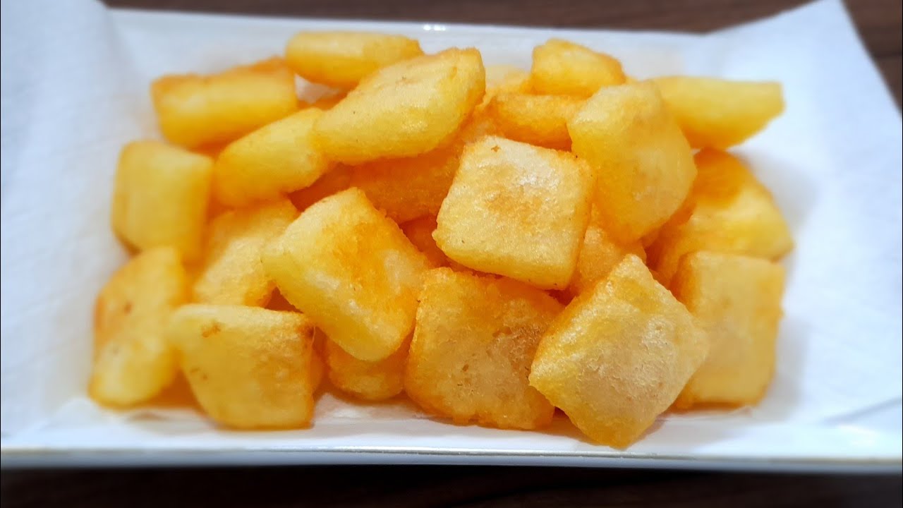 Yeni tarif! Çıtır patates kızartması için kolay ve hızlı tarifler. Patates cipsi. Kahvaltılık! ASMR