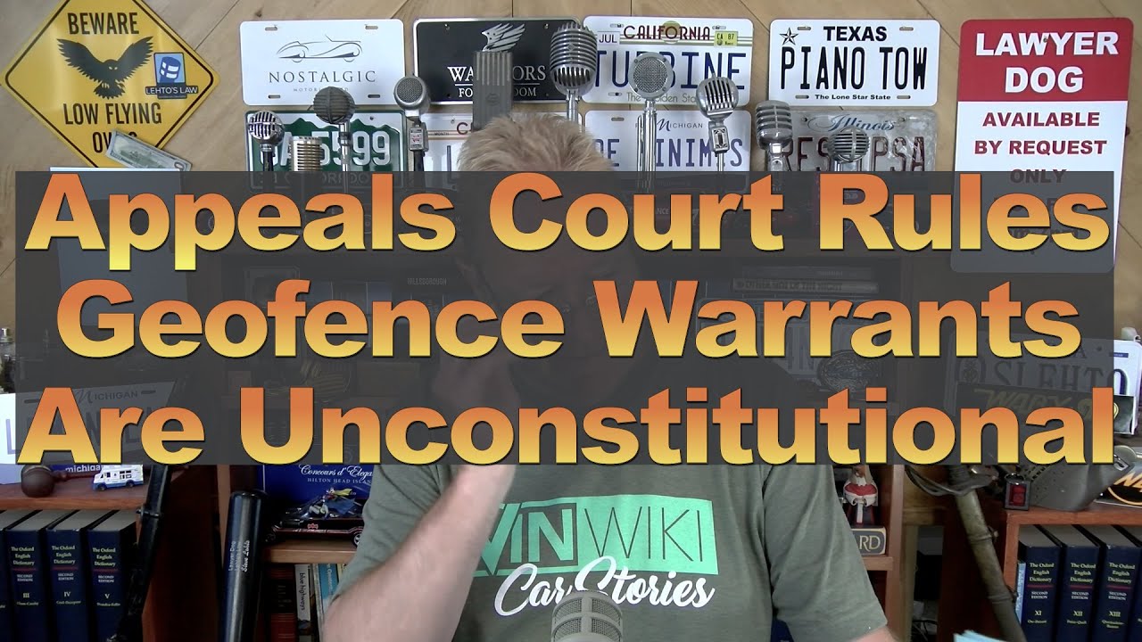Апелляционный суд постановил, что ордера на геозоны противоречат конституции