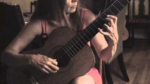 Romanza on classical guitar by Susan Graves