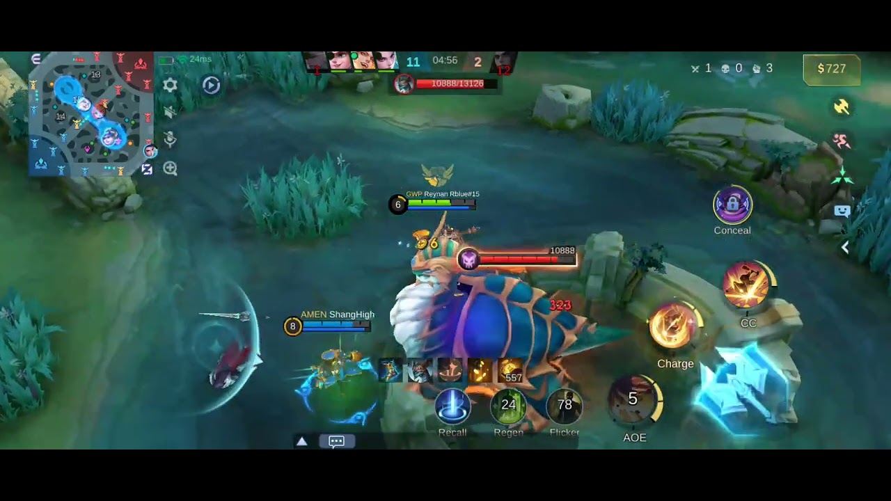 Mythic Placement (Tigreal)