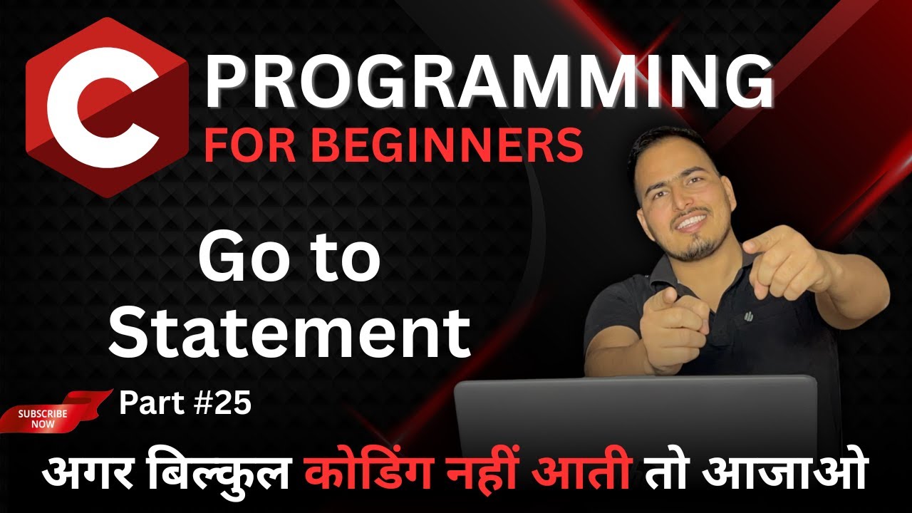 Go to Statement in Programming || Easy Explanation || C Complete course ...