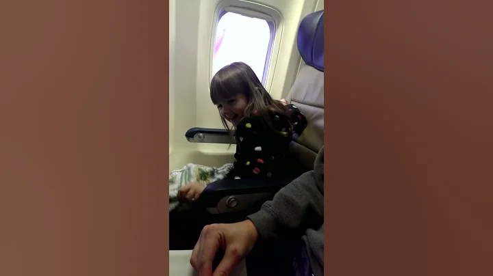 John & Gillians first plane ride!