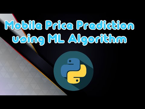 Mobile Price Prediction using Machine Learning | Python | Data Science | Machine Learning