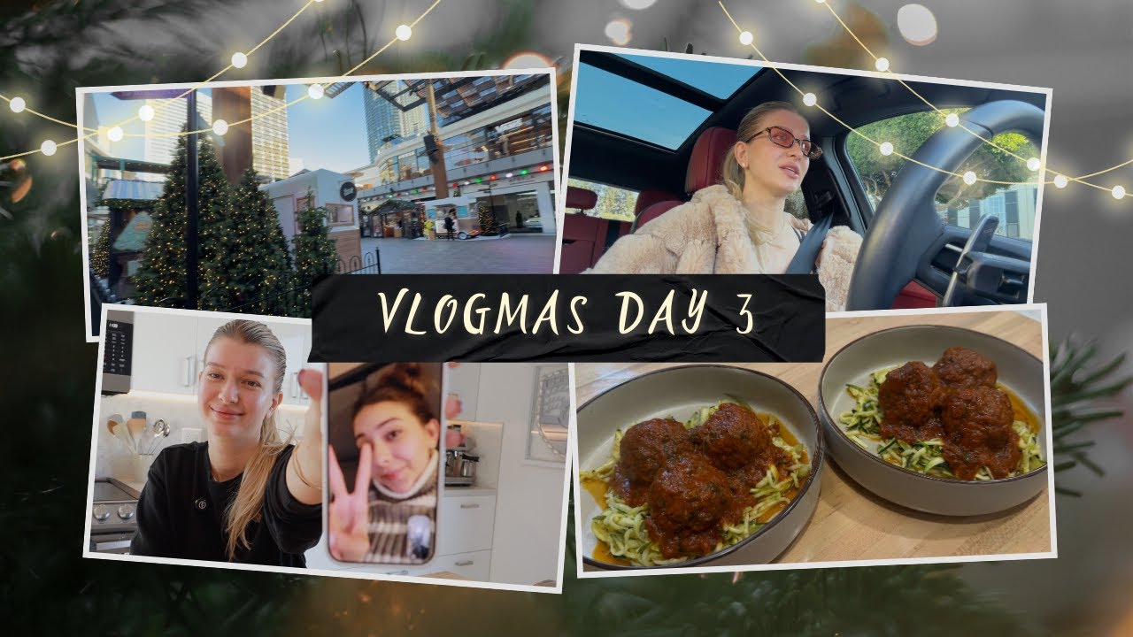 VLOGMAS #3 | Egy átlagos munka nap otthon..