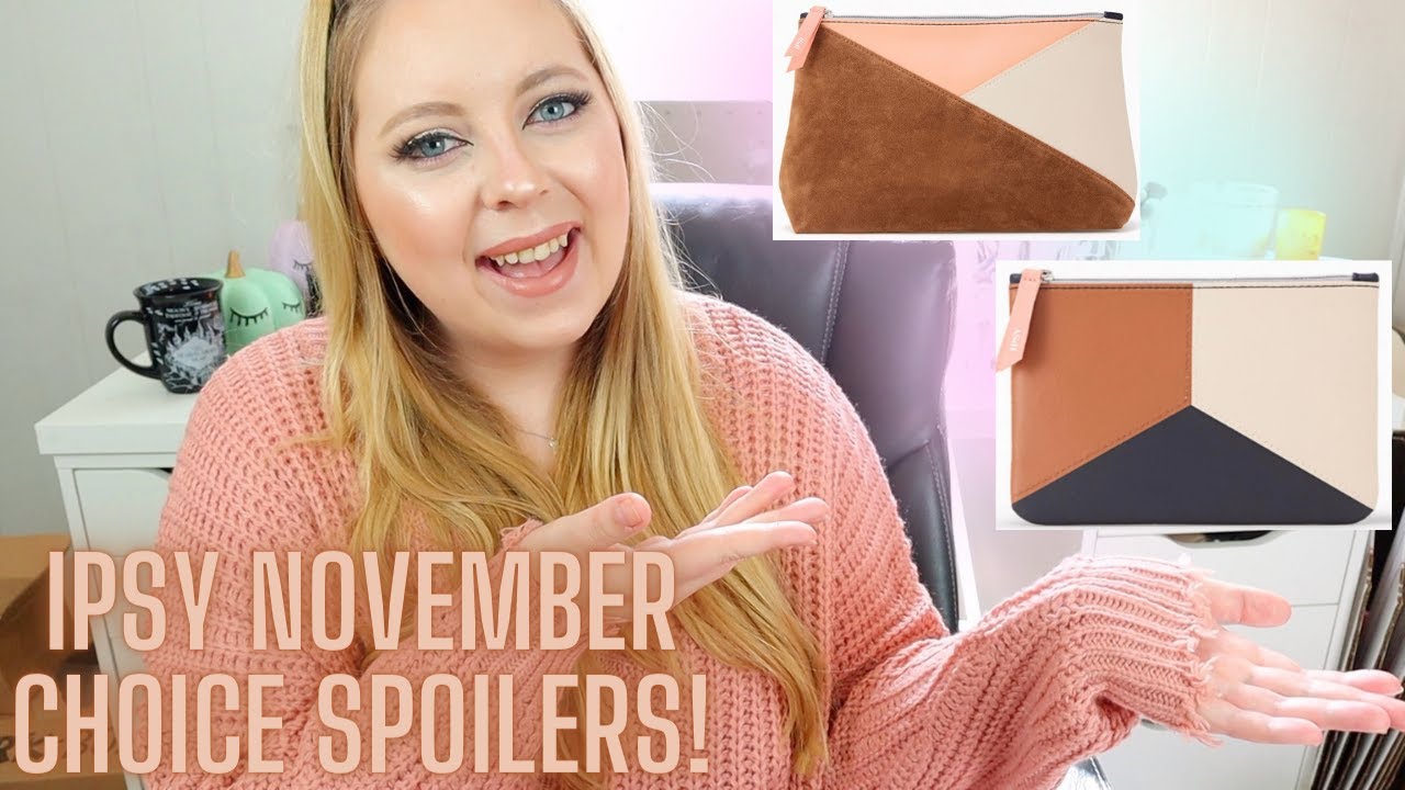 IPSY GLAM BAG SPOILERS NOVEMBER 2020 | IPSY ULTIMATE & REGULAR CHOICE!