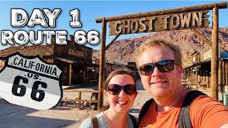 BRITS START ROUTE 66 ROADTRIP | 100 year Anniversary | California l Calico Ghost Town 