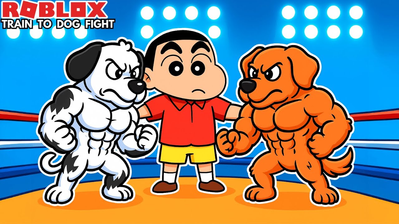 Train To Dog Fight Gameplay in Tamil | GAMING WITH SHINCHAN