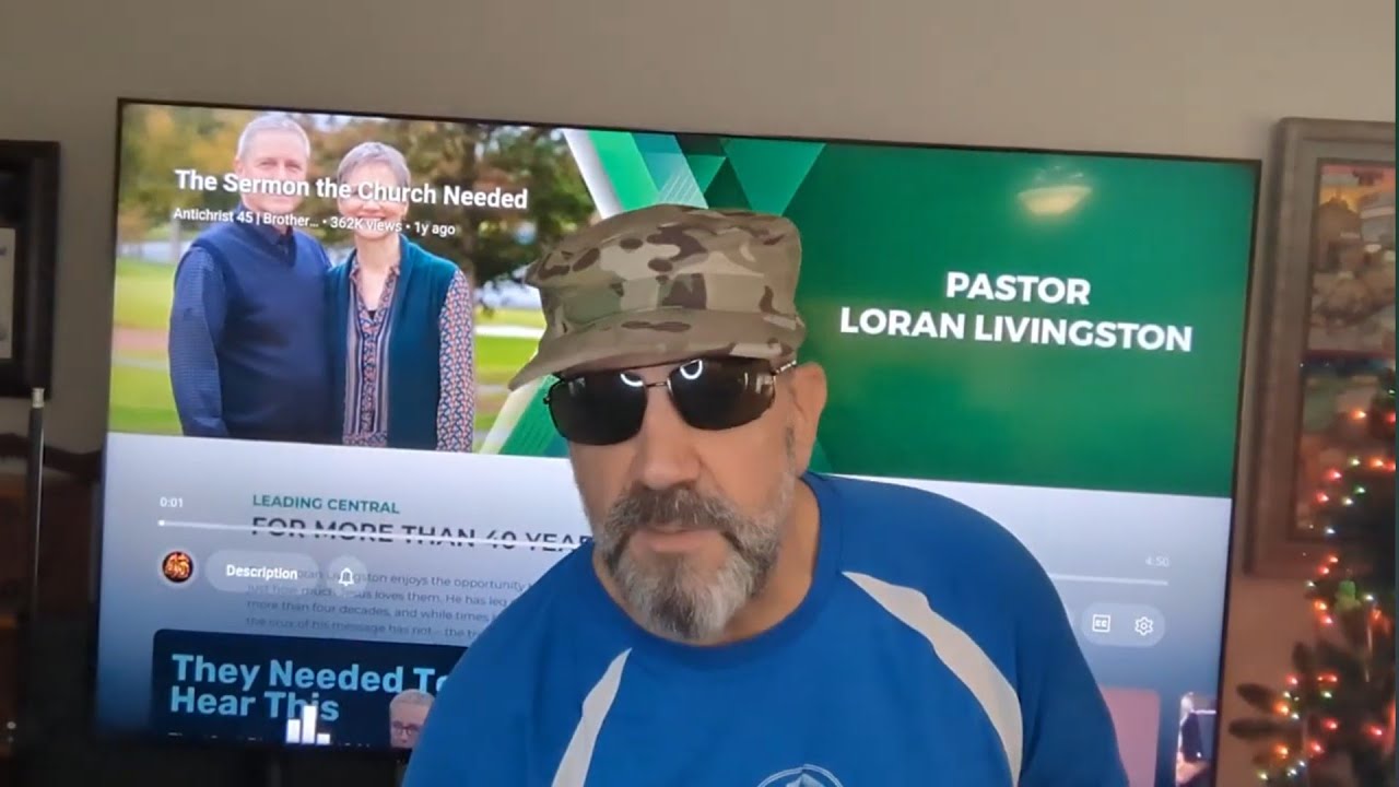 PASTOR BLASTS MAGA!!A GREAT CHRISTIAN MESSAGE! PASTOR LOREN LIVINGSTON!!  Blasts Trump!! 