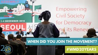 20 Years of the World Movement for Democracy