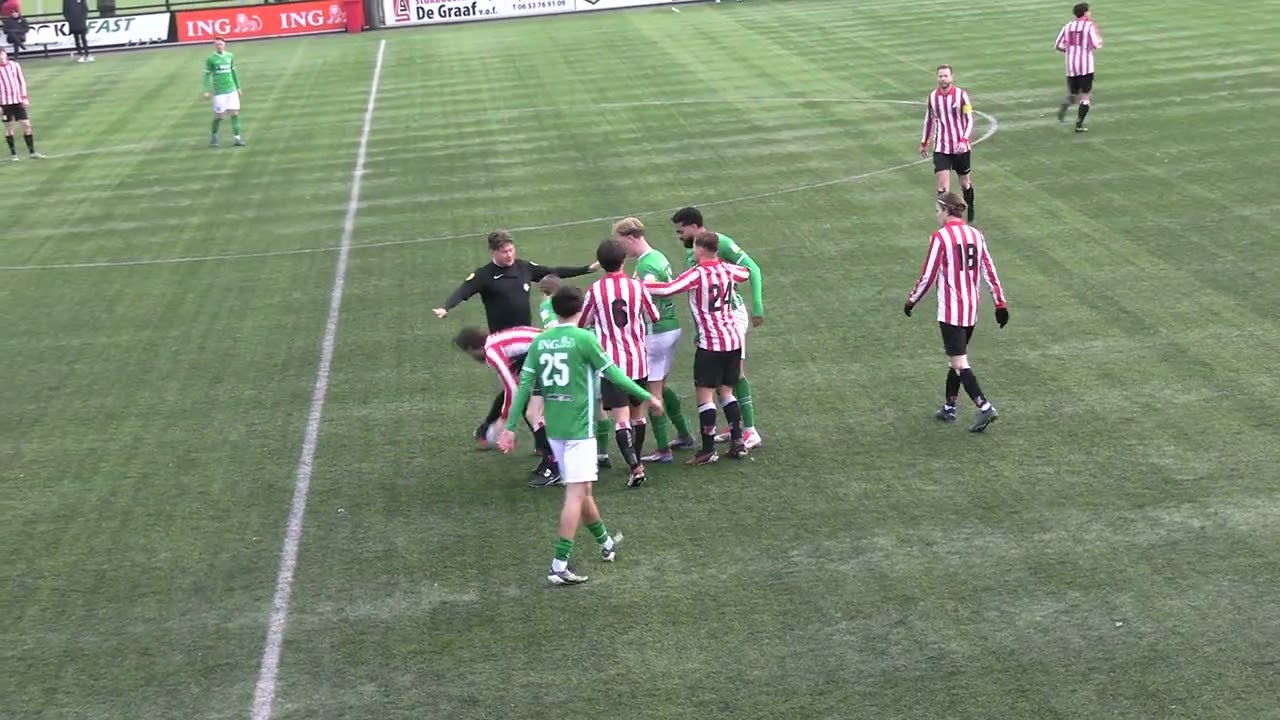 Robur 1 - Groen Wit 1 op 08-02-2025