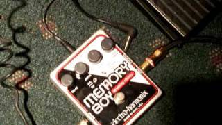 EHX Memory Boy w/ expression demo