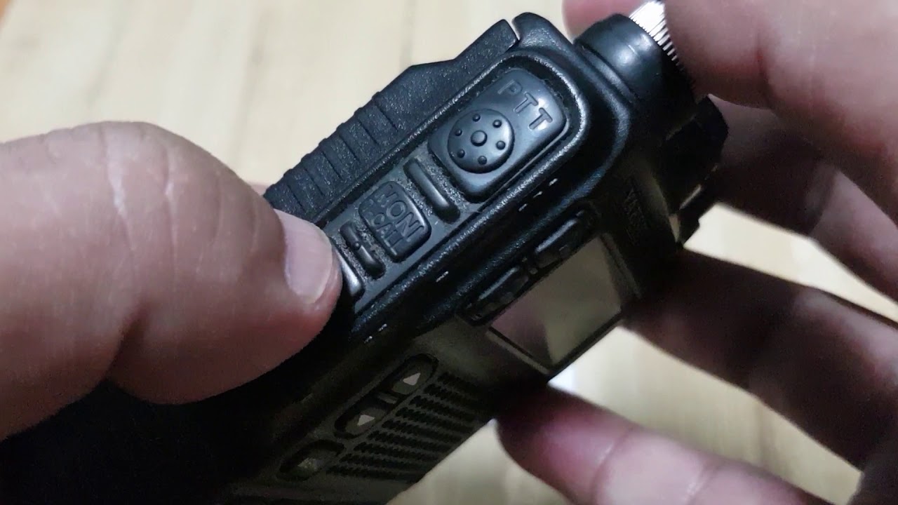 วิธีเพิ่มเสียงลดเสียง Yaesu VX 8DR