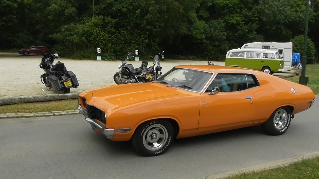 American & Custom Cars Leaving a Show, June 2022, (pt3)