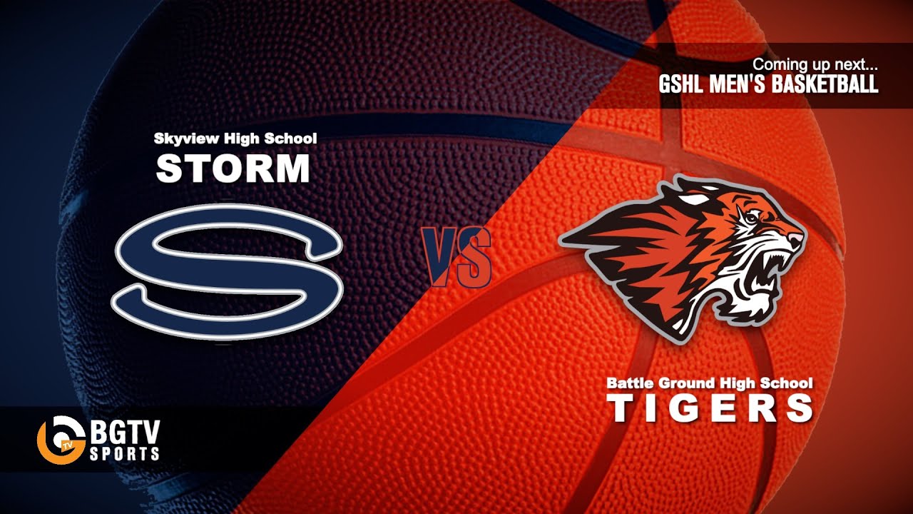 Battle Ground Tigers Boys Basketball vs Skyview Storm 1/9/26