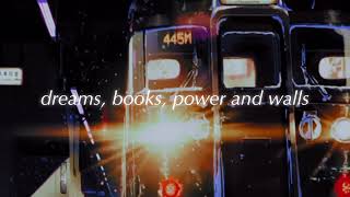 𝘋𝘳𝘦𝘢𝘮𝘴, 𝘉𝘰𝘰𝘬𝘴, 𝘗𝘰𝘸𝘦𝘳 𝘢𝘯𝘥 𝘞𝘢𝘭𝘭𝘴 𝘚𝘭𝘰𝘸𝘦𝘥 + 𝘙𝘦𝘷𝘦𝘳𝘣 𝘞𝘪𝘵𝘩 𝘙𝘢𝘪𝘯