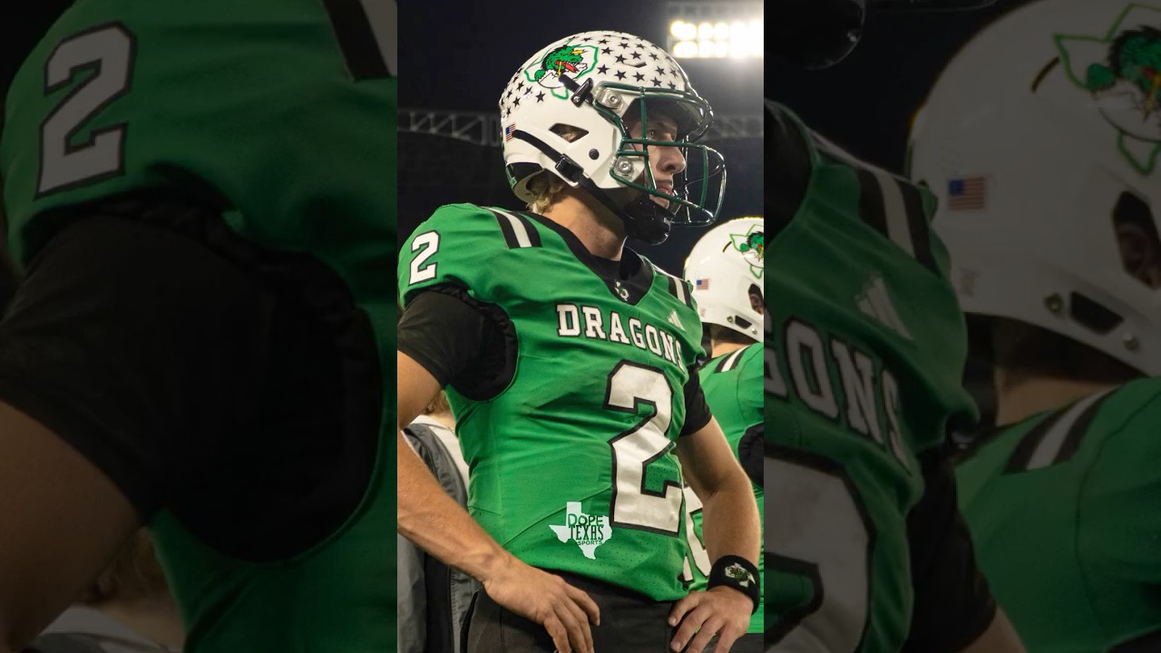 WATCH: Southlake Carroll QB1 Angelo Renda after 49-31 3rd Round win over Prosper #txhsfb
