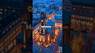 Hamburg Like You’ve NEVER Seen Before 🇩🇪 (5 Must-See Spots!) #travel #shorts #ai  #Hamburg #germany