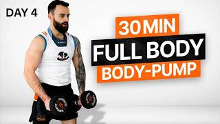 30 MIN CALORIE KILLER STRENGTH HIIT Workout - Day 4