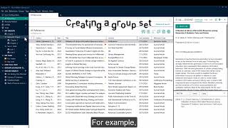 Celebrity EndNote_Organize the library (Creating groups and adding tags to citations) Profile