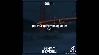 gel otur qarşımda ağladım seni🥹💔dərd məndə qucaq qucaqdi💔🥹ifrat ən sevdiyim musiqi 🥹🥹🥹💔💔💔 Resimi