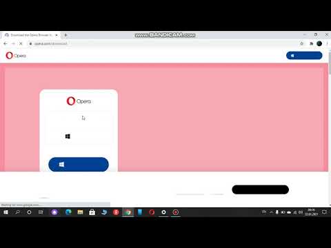 როგორ გადმოვიწეროთ ბრაუზერი და ბანდიქამი (მოკლე ახსნა)