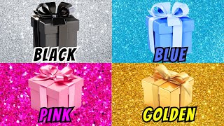 Choose Your Gift from 4 Glitter Edition 4 gift challenge #4giftbox #pickonekickone #wouldyourather