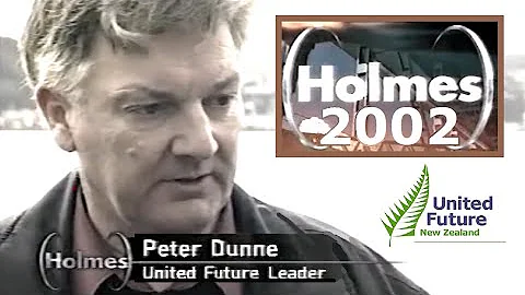 2002 | Holmes | Peter Dunne and United Future Makes It In