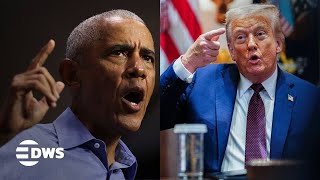 FIERY REMARKS: Obama Calls Out Trump’s “Trick Politics” in Explosive Speech | DWS News | AC1Z
