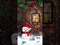 Let it snow #snowman #snowfall #winter wonderland