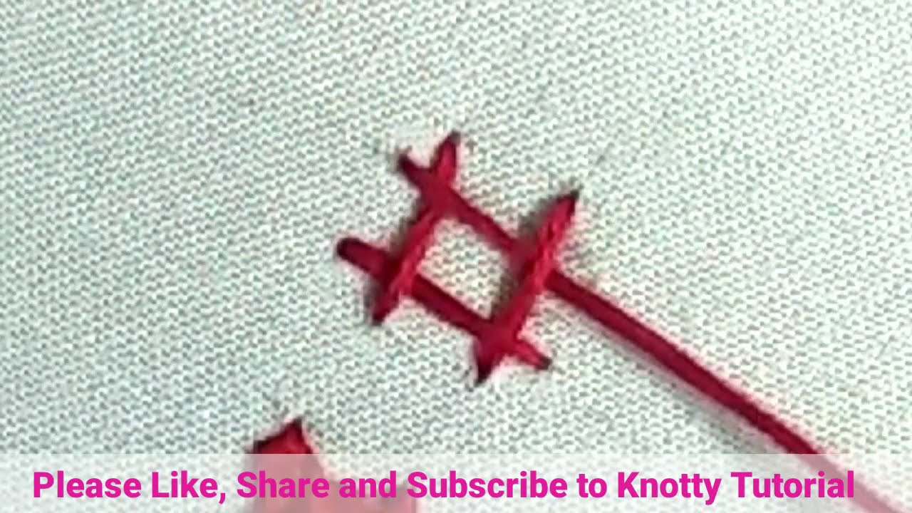 Hand embroidery, How to make kutch embroidery | Kutch motif for beginners | Sindhi embroidery