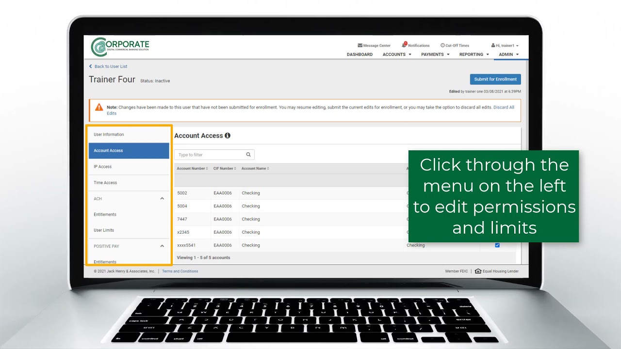 Corporate O2 - Admin Tutorial