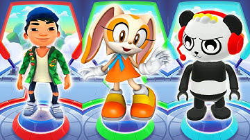 Sonic Dash 2 Boom vs Tag with Ryan vs Subway Surfers | Favorite Heroes Gameplay