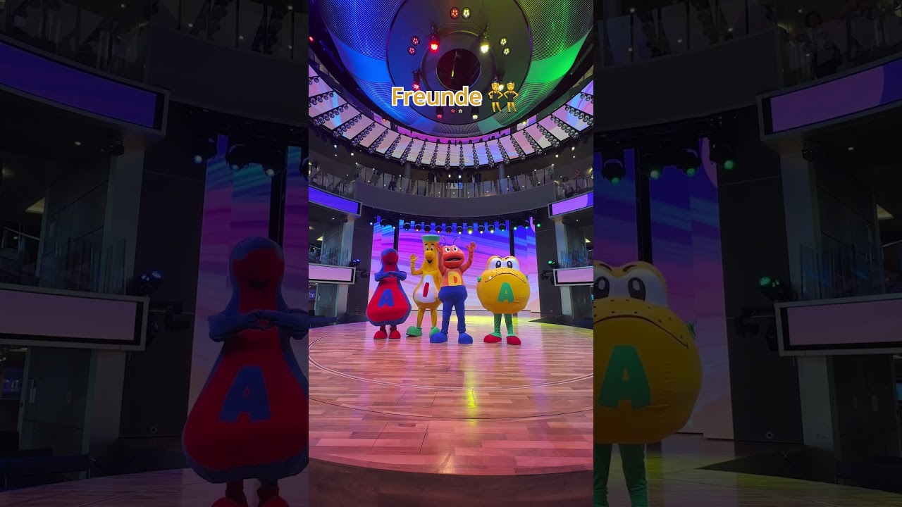 F wie fr&ouml;hlich sein auf AIDA! 😍🛳