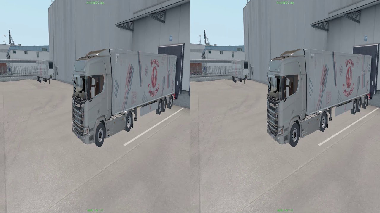 Euro Truck Simulator 2  1.35 , dx11 3d vision all effects disabled