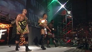 The Rock W The Nation Vs Vader - Raw Is War