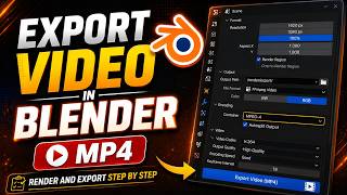 How to Render Video in Blender (SUPER EASY) | Export High Quality Video In Blender