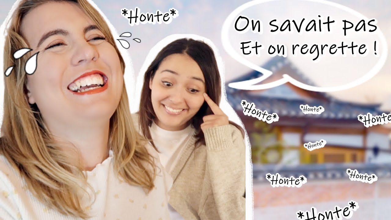 NOS PIRES ERREURS EN CORÉE DU SUD (On a honte...)