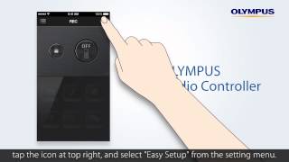 Olympus Audio Controller Easy Wi-Fi connection setup Ver1.3.0 screenshot 2