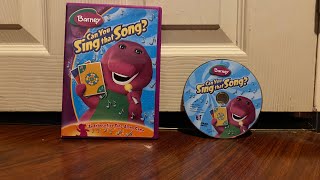 Barney Can You Sing That Song? 2005 Dvd 1St Print